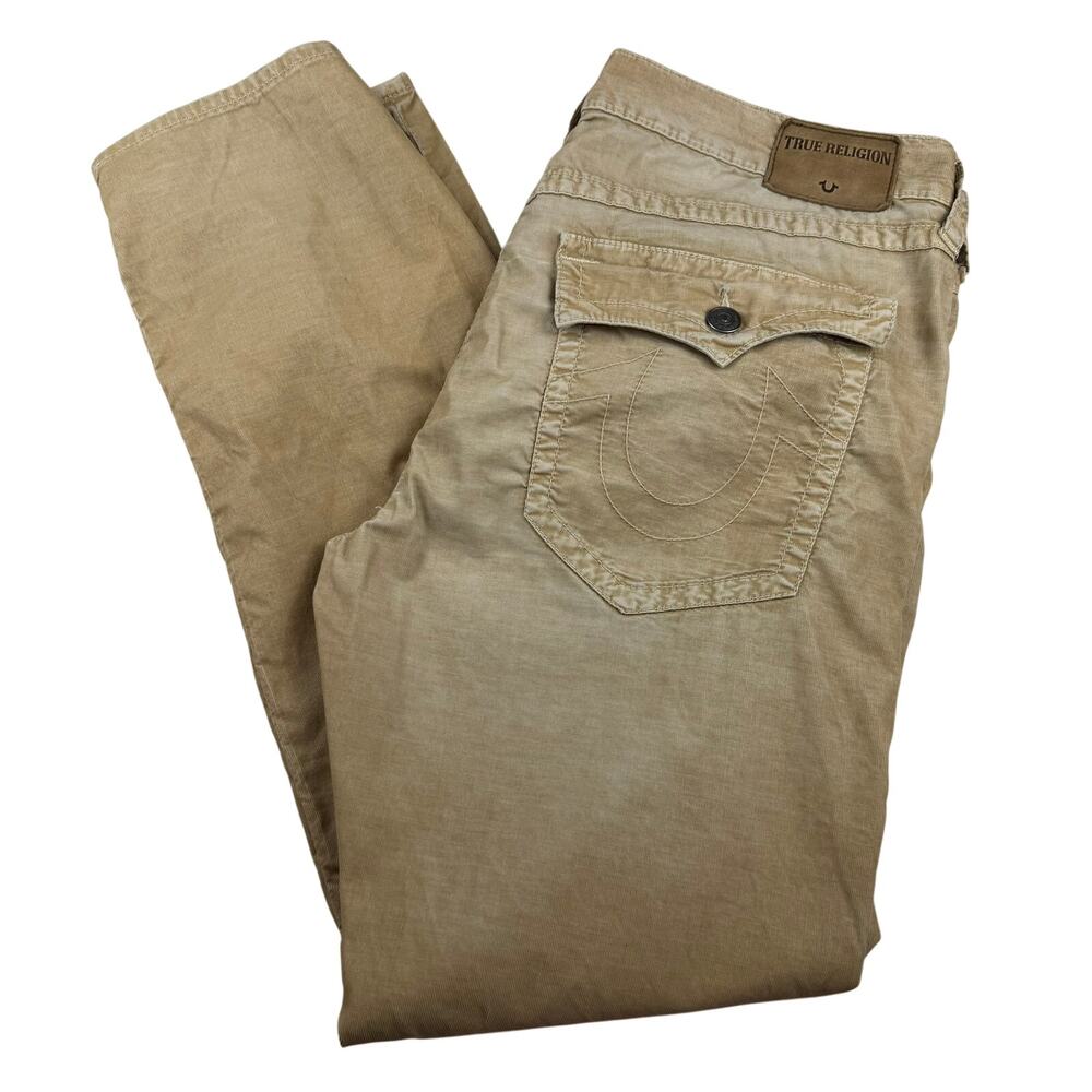 True Religion Ricky Relaxed Straight Pants Size 40